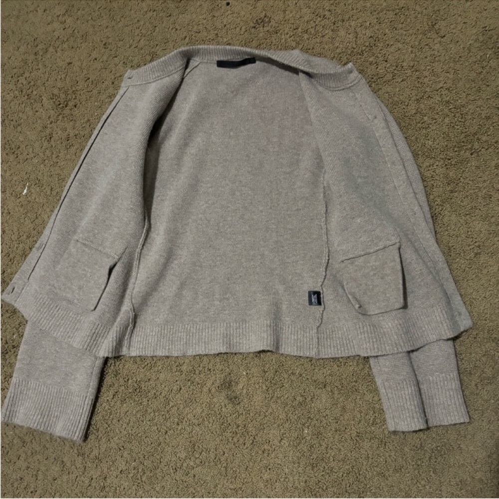 Jenni Kayne Cooper Cardigan in Taupe size Large - Picture 8 of 11